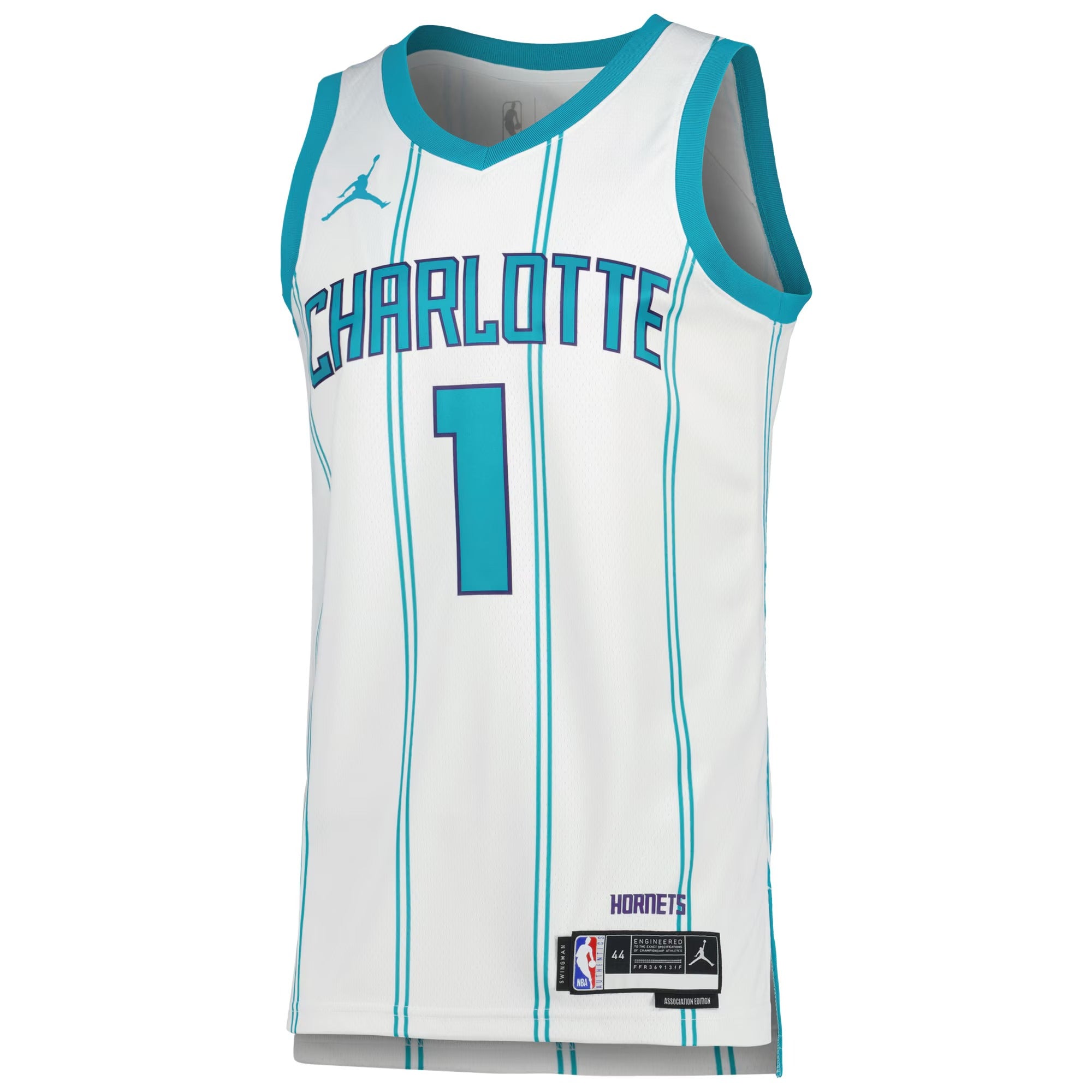 Charlotte Hornets Association Edition Jersey White