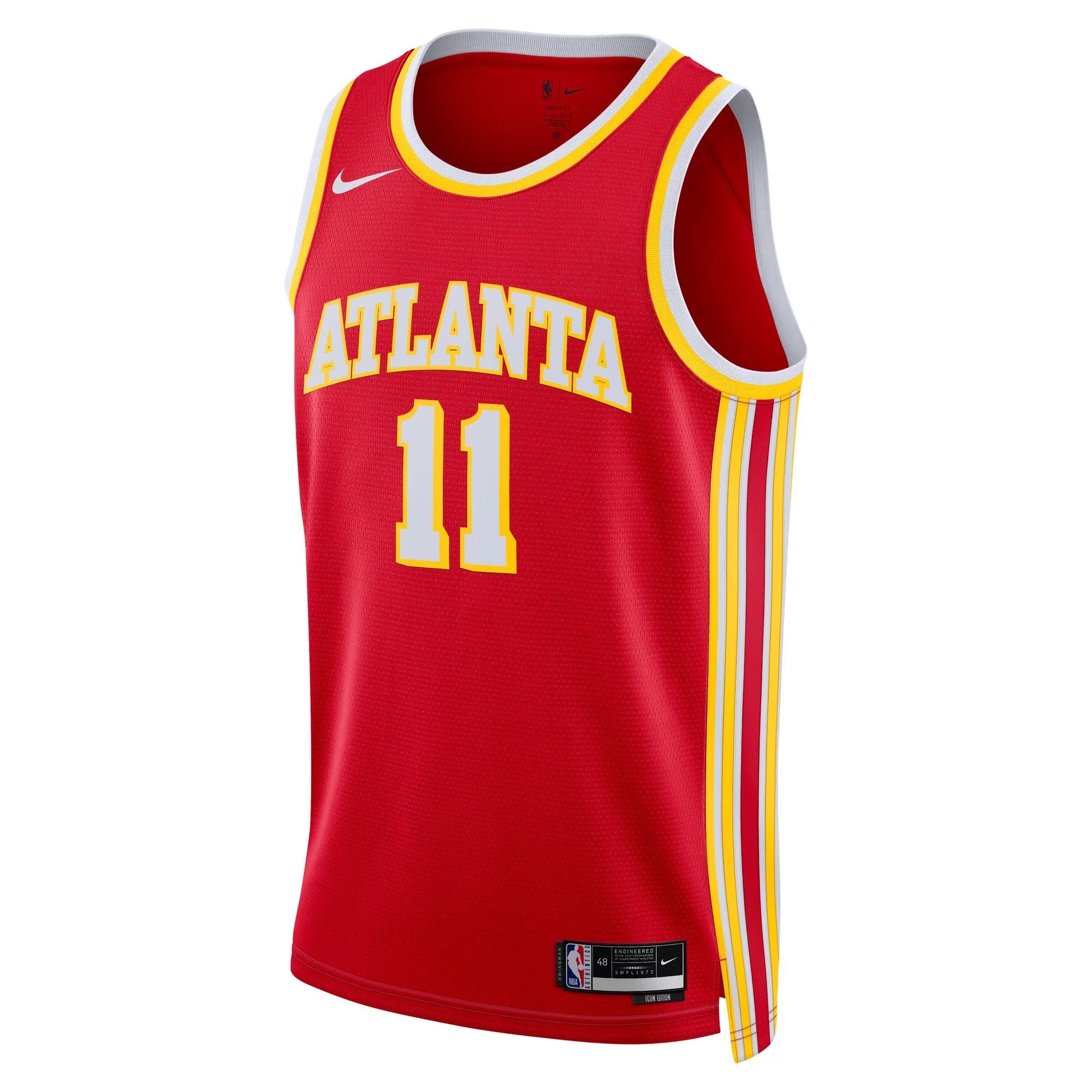 Atlanta Hawks Icon Edition Jersey Red